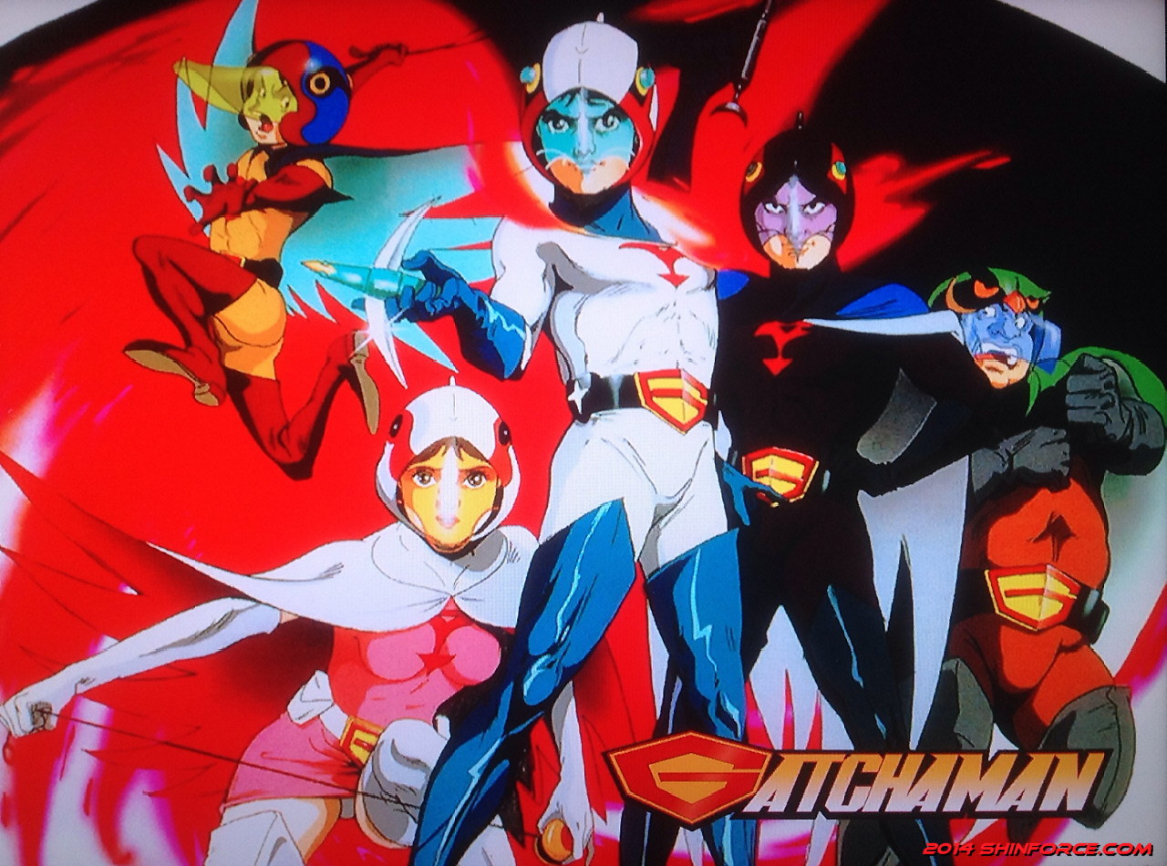 Gatchaman Series Artwork Battle Of The Planets G Force
