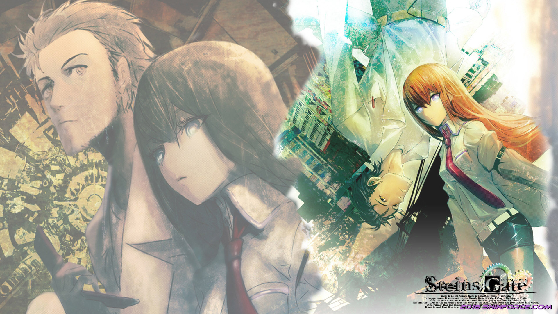 Steins Gate Complete Series Wallpaper Sega Shin Force Anime