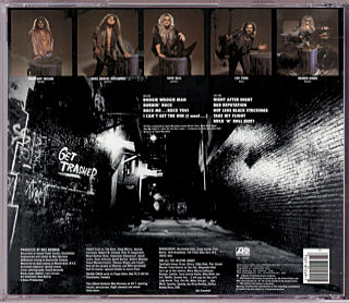 TRASH / Burnin' Rock back cover