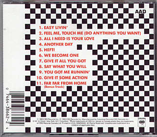 FASTWAY / Fastway | back cover
