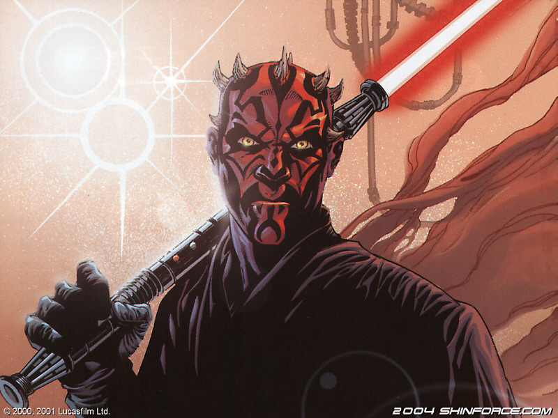 cool star wars backgrounds. Darth Maul Star Wars Wallpaper