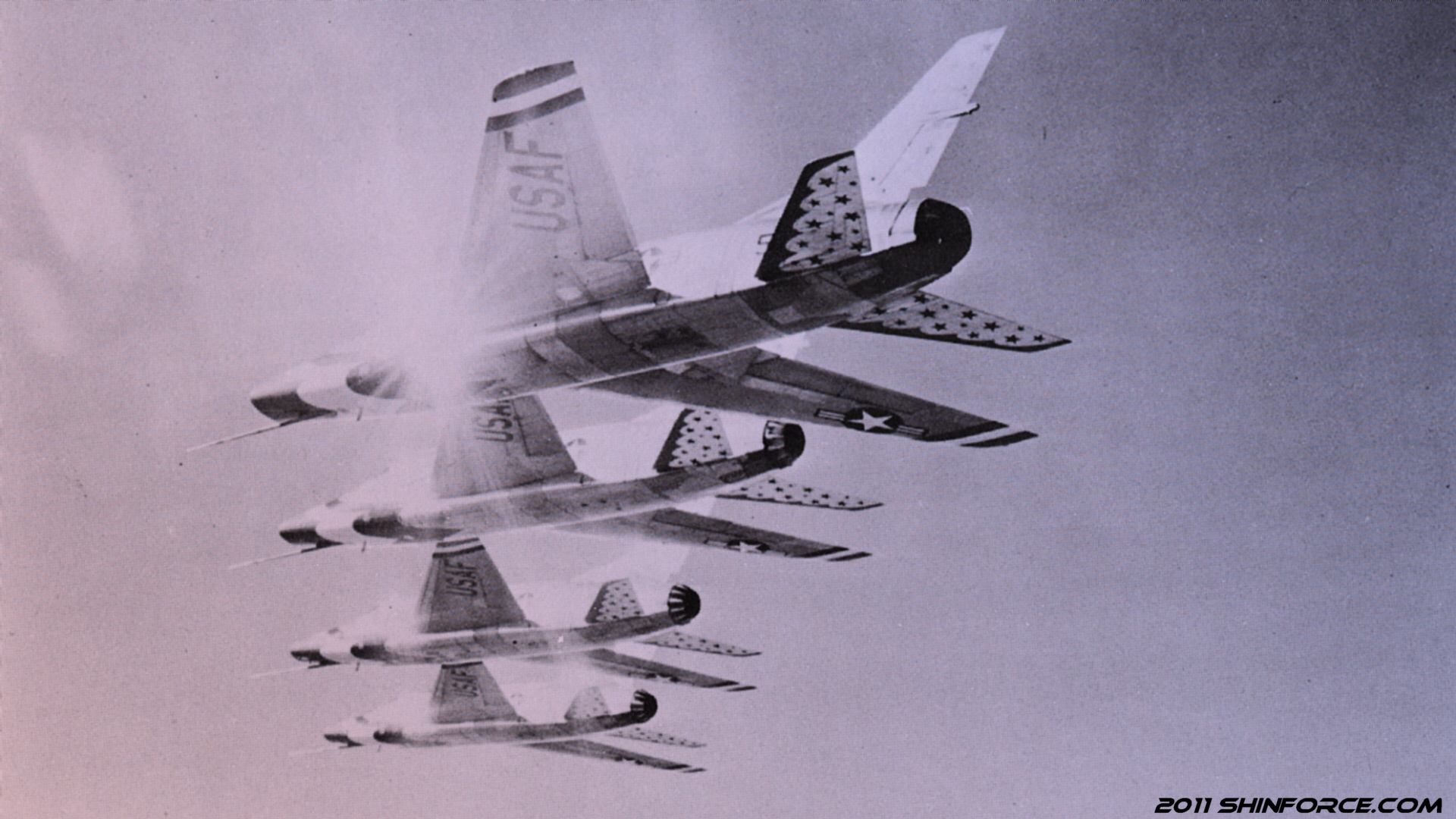 US Air Force Thunderbirds Wallpaper  Sega / Shin Force 