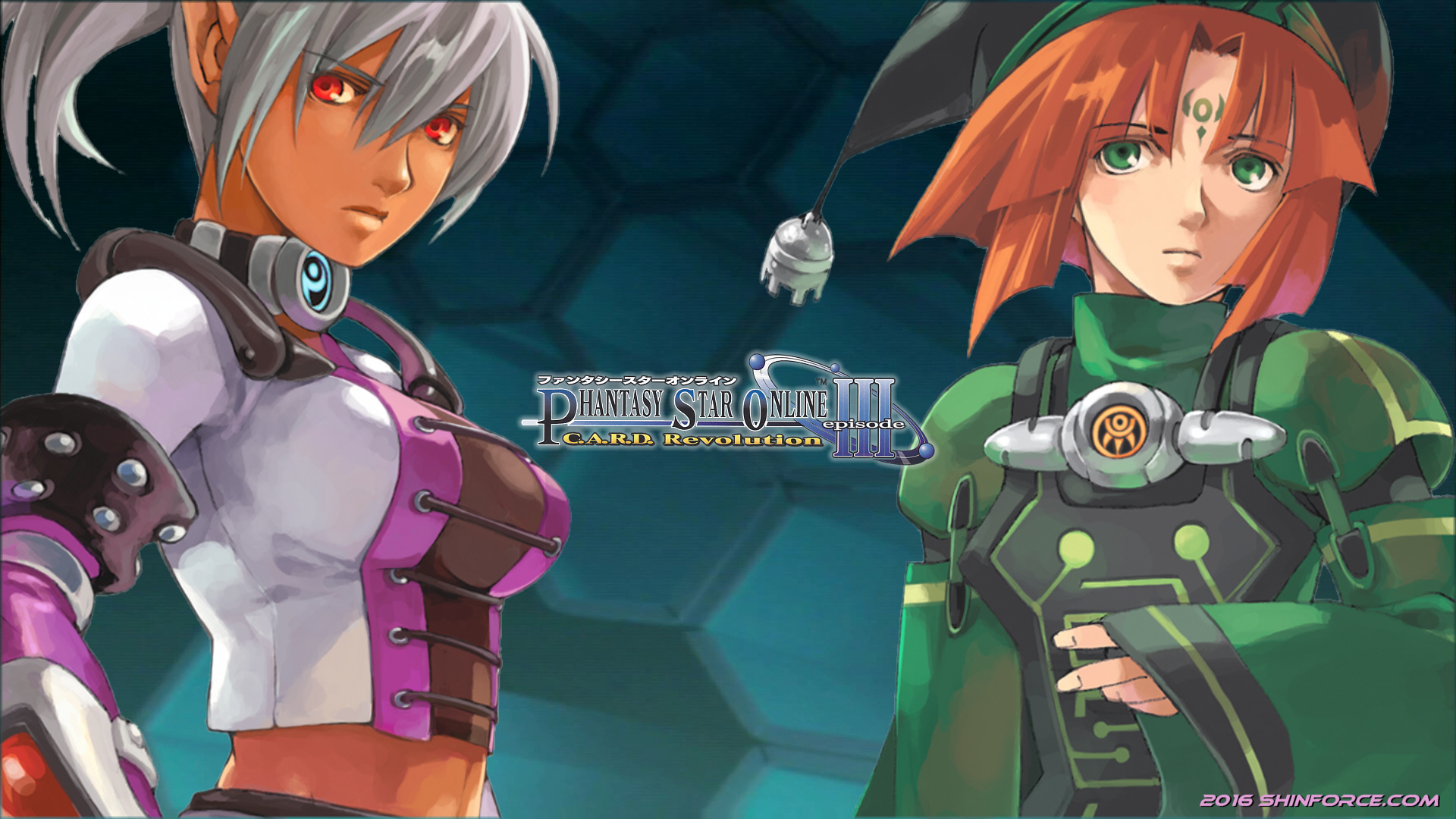 Phantasy Star Online Episode III C.A.R.D. Revolution Wallpaper