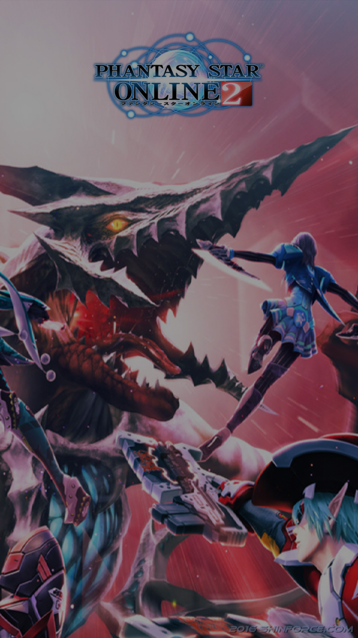 Phantasy Star Online 2 Wallpaper Sega Shin Force Elite Series Phantasy Star Series