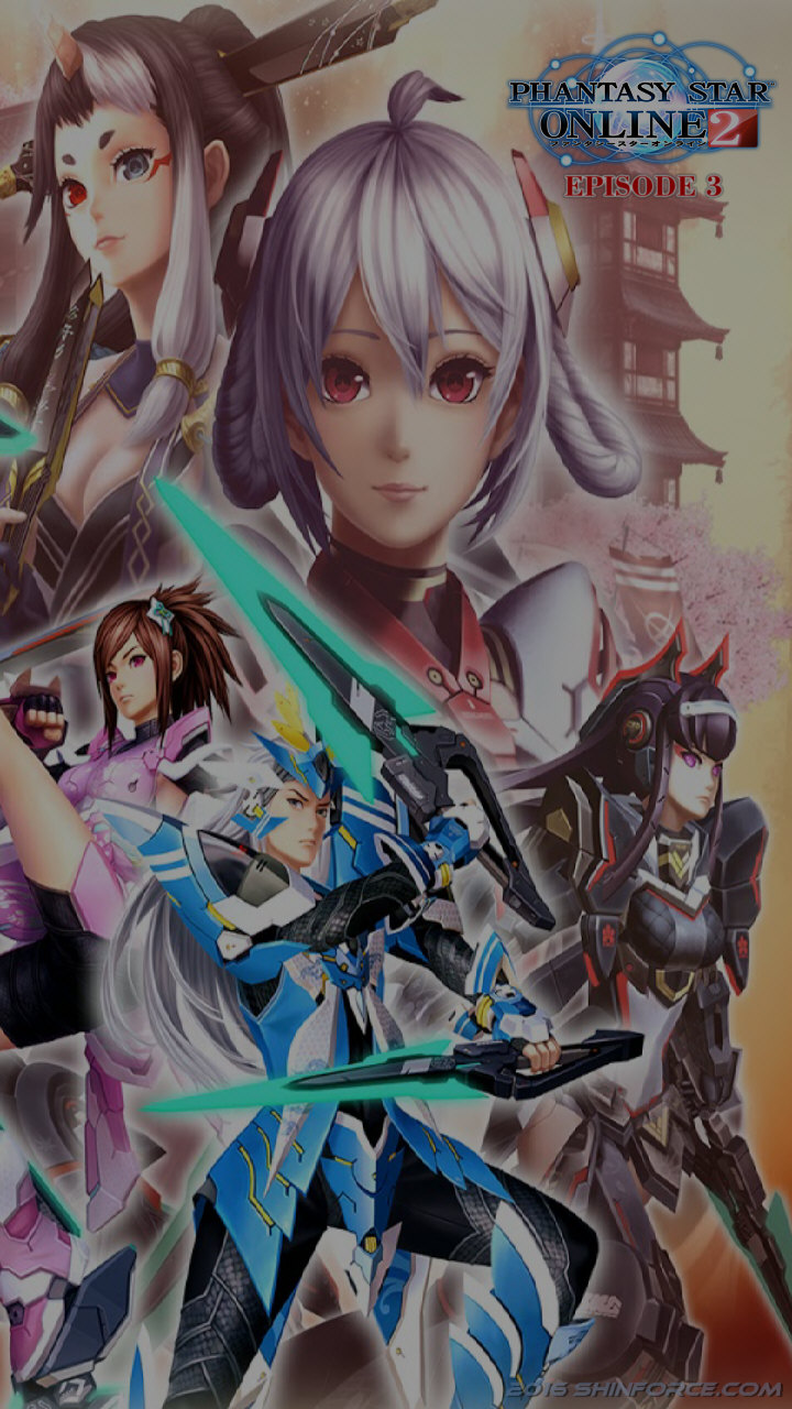 Phantasy Star Online 2 Wallpaper Sega Shin Force Elite Series Phantasy Star Series