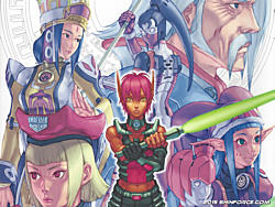 Phantasy Star Online - Episode I+II Artbook