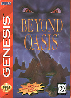 Beyond Oasis (USA) | front cover