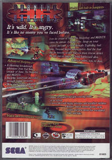 Burning Rangers USA back