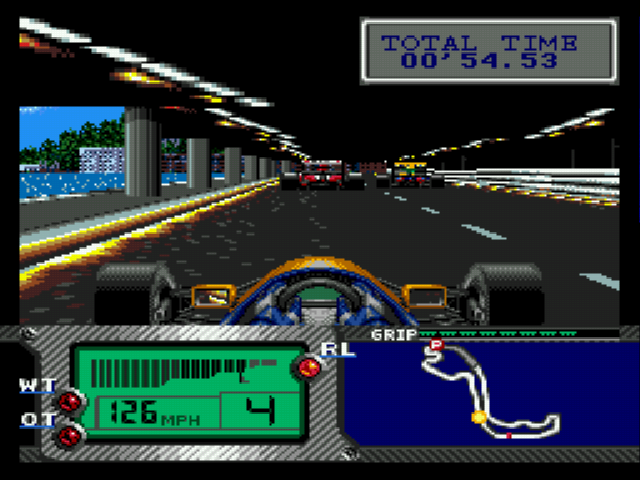 Formula One World Championship 1993 :: Screenshots | Sega/Shin 