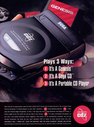 Sega Genesis CDX